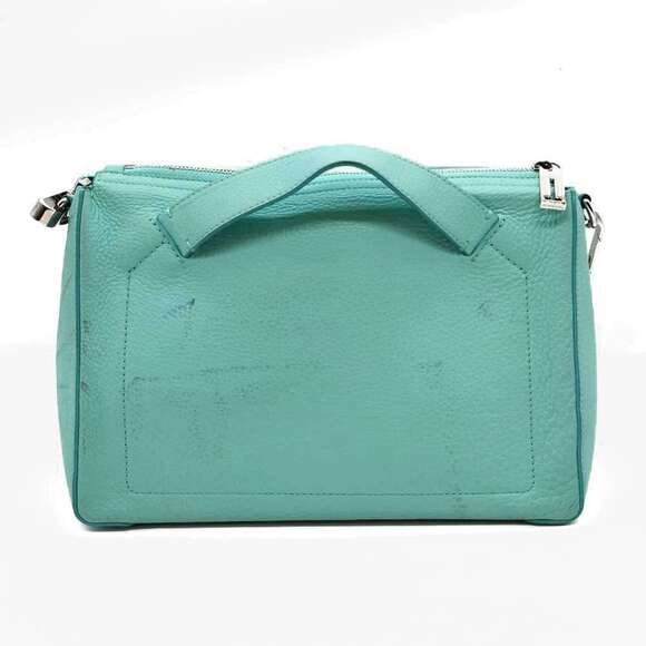 Tiffany & Co. shoulder bag in blue leather - Picture 2 of 6